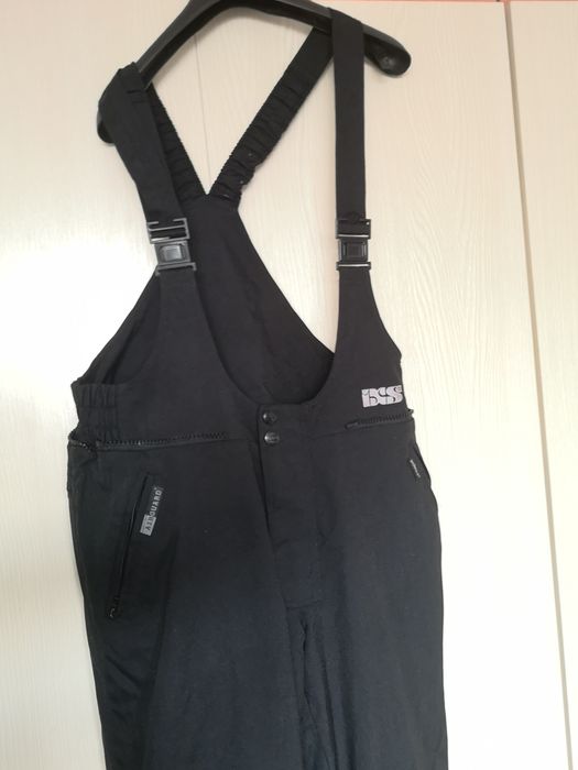 Pantaloni IXS moto scuter atv impermeabili M cu bretele
