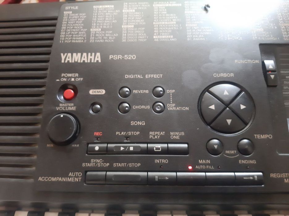 Ямаха пср 520 модел япония