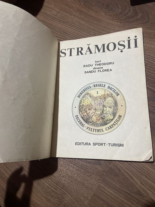 « Stramosii-Burebista si Decebal”(1981)- carte ilustrata, Sandu Florea