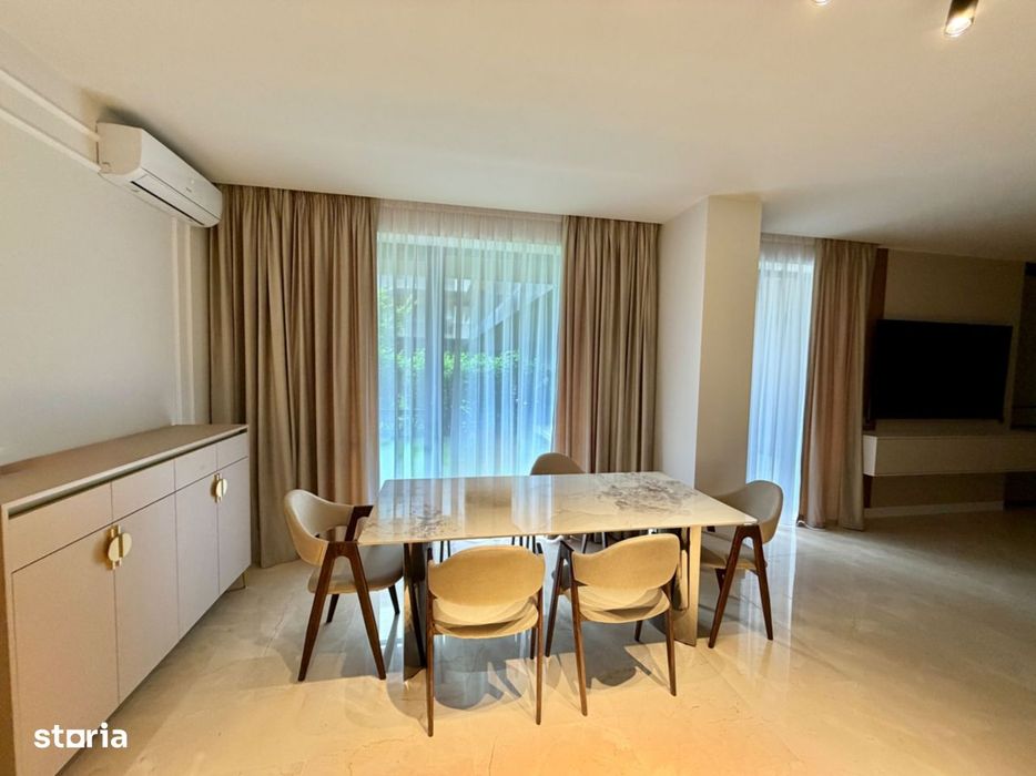 Apartament exclusivist cu 4  camere și grădină / 2 locuri de parcare