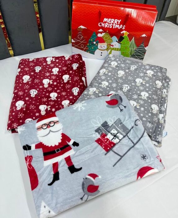 Новогодние пледы