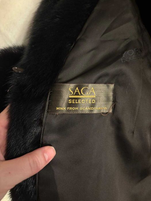 Haină din blană naturală de nurcă – ca nouă