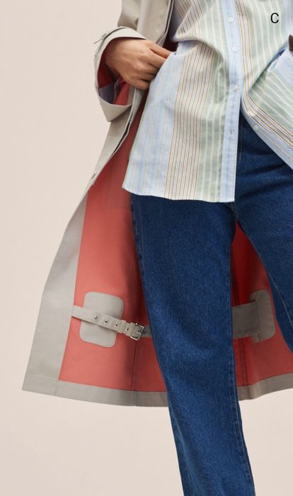 Чисто ново MANGO trench палто, водоустойчиво