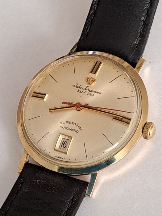 Ceas de Aur 14 K. Automatic Jules Jurgensen