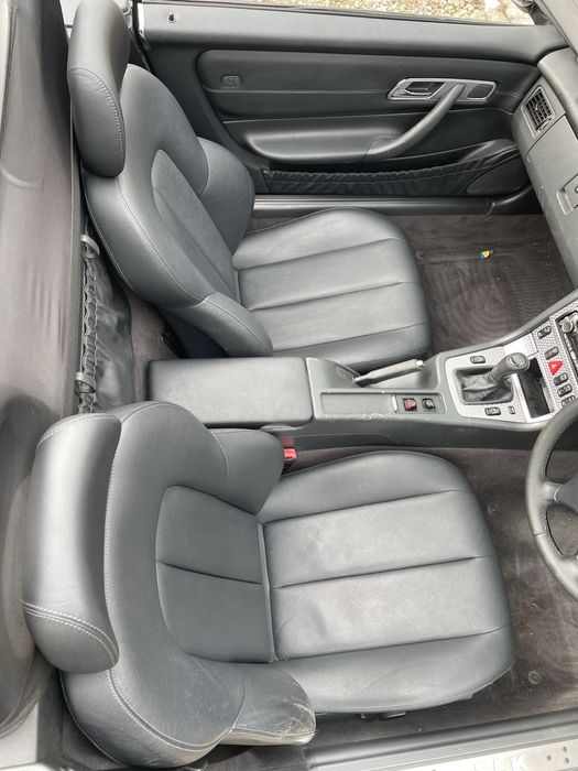 Scaune piele incalzite si electrice Mercedes slk R170
