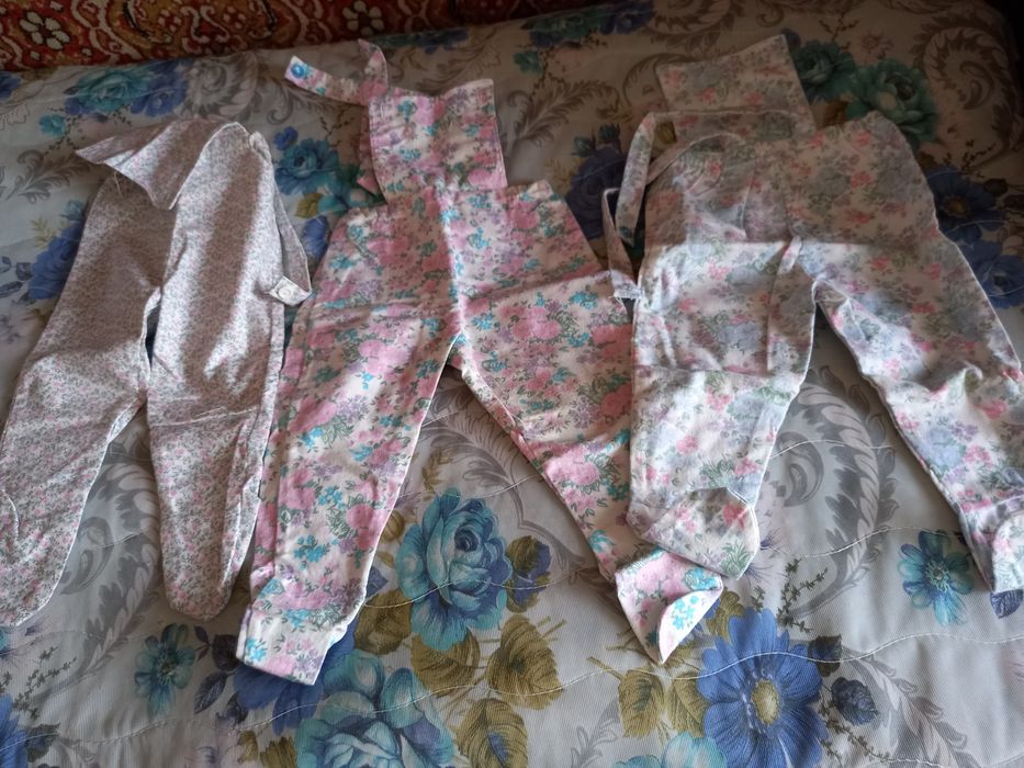 Ползунки фланелька