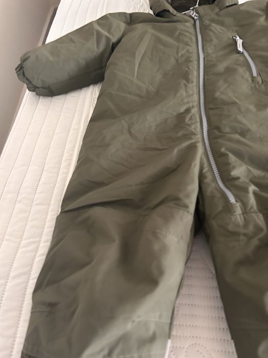 Costum de iarna HM 86 hidrofug + Cadou pantaloni captusiti 86+  salopeta HM 92-98