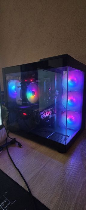 Бюджетен геймърски компютър i7 | RX 580 8GB | 32GB RAM | 1TB SSD | RGB