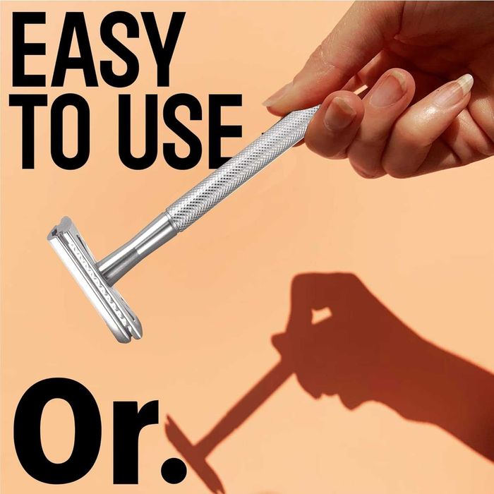 Класически бръснач от неръждаема стомана – Професионален дизайн