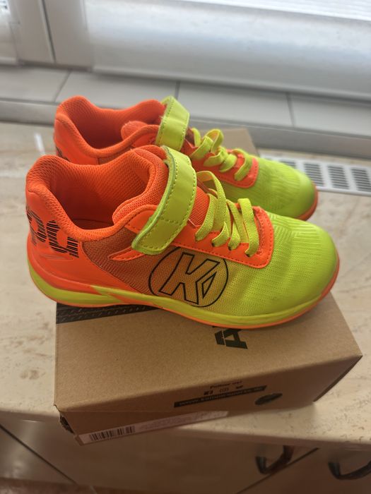 Incaltaminte  Handbal Kempa Attack 2.0 Junior Fete Orange Marimea 32