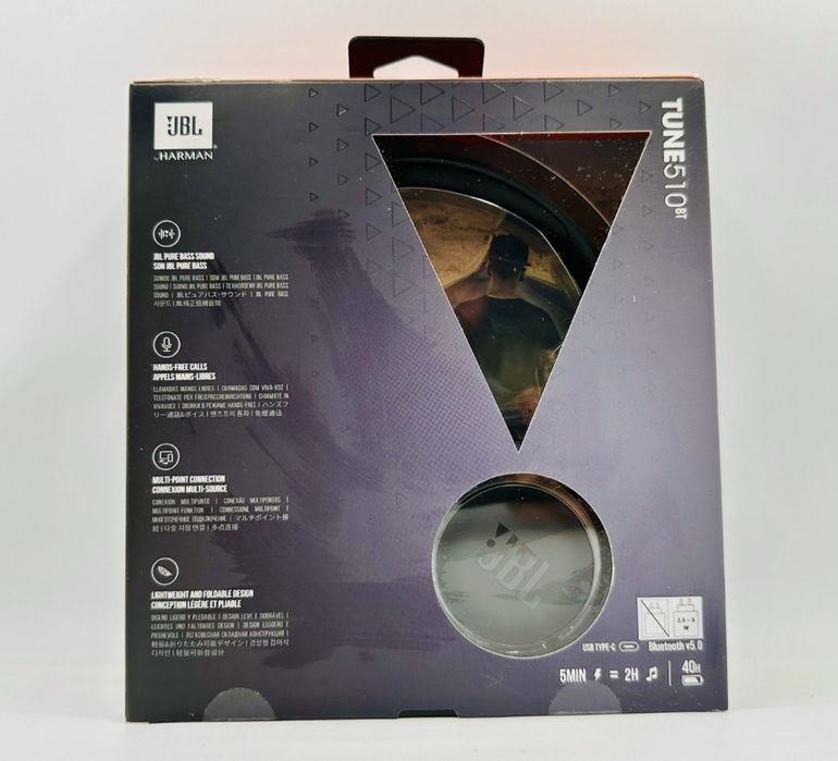 Casti Jbl Tune 510 Bt Wireleaa Noi Sigilate