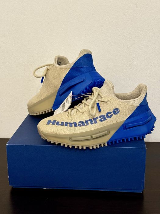 adidas NMD S1 Mahbs x Pharrell Oatmeal Blue Corn Humanrace
