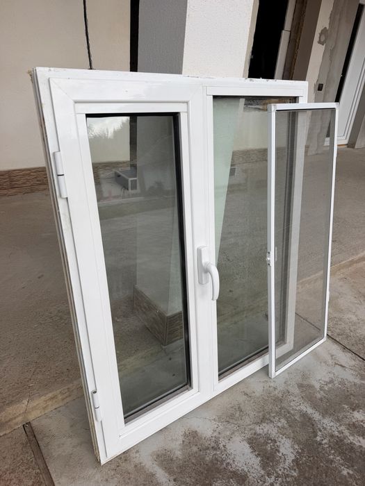 Geam termopan aluminiu + plasă
