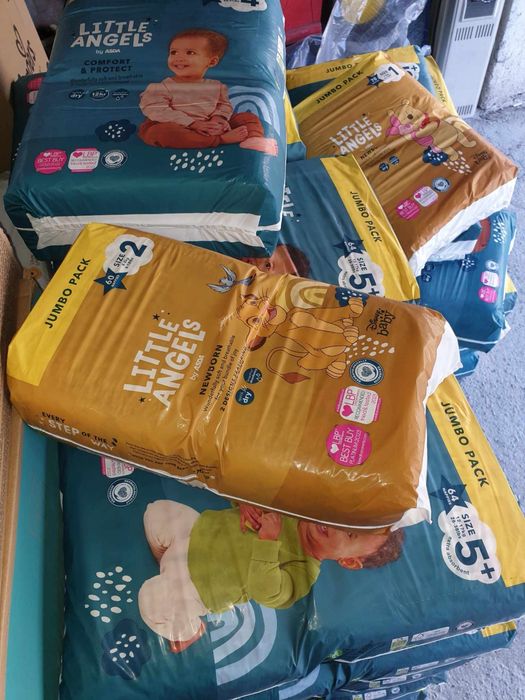 БЕЗПЛАТНА ДОСТАВКА ЗА ГР.ПЛОВДИВ!!! Pampers.Всички размери налични