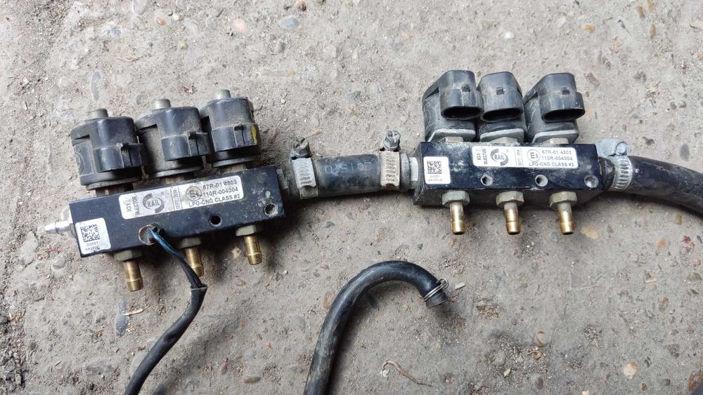 BMW M52 Инсталация за газова уредба - дюзи + изпарител