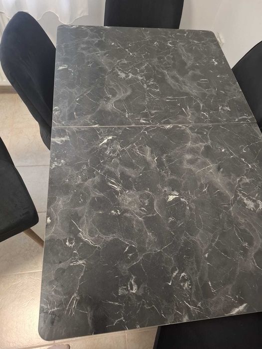 Set masa bucatarie extensibila+6 scaune
