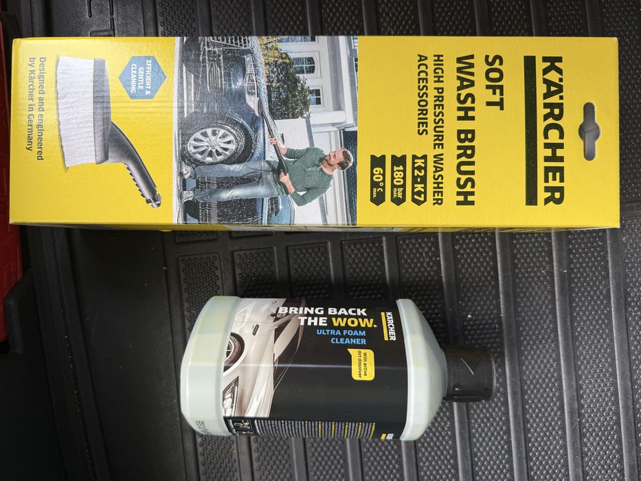 Karcher Aparat cu presiune  k 2 nou cu perie si solutie