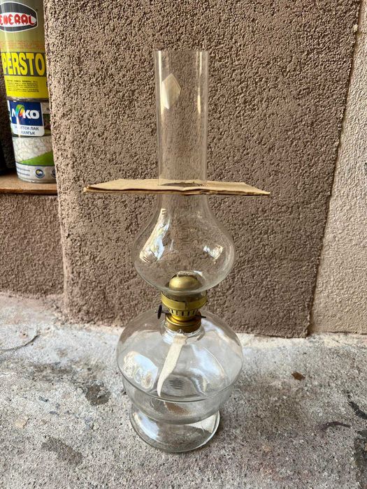 Старинна газова лампа