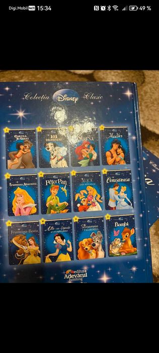 4 colectii carti Disney