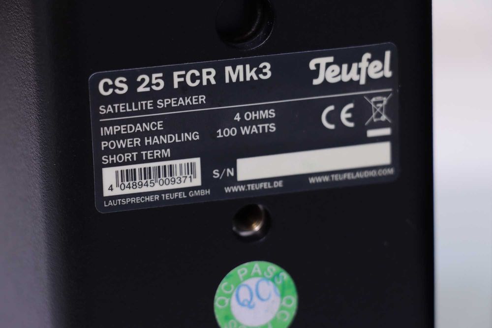 Boxe Teufel CS25Mk3,80W(2 Sateliți și Centru).