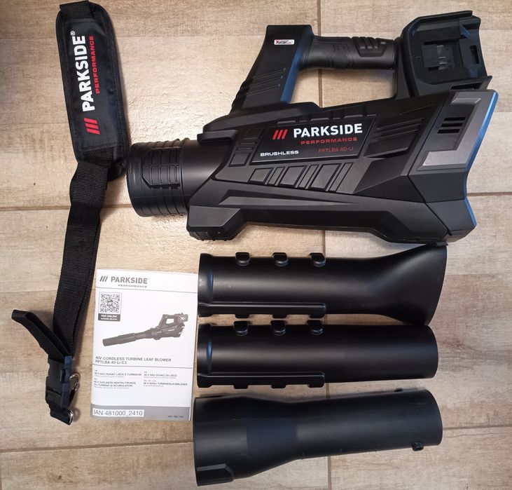 Parkside suflanta 40V feon pe baterie 2x20V