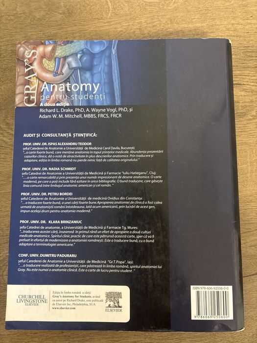 Gray’s Anatomy  Editia a II Medicina