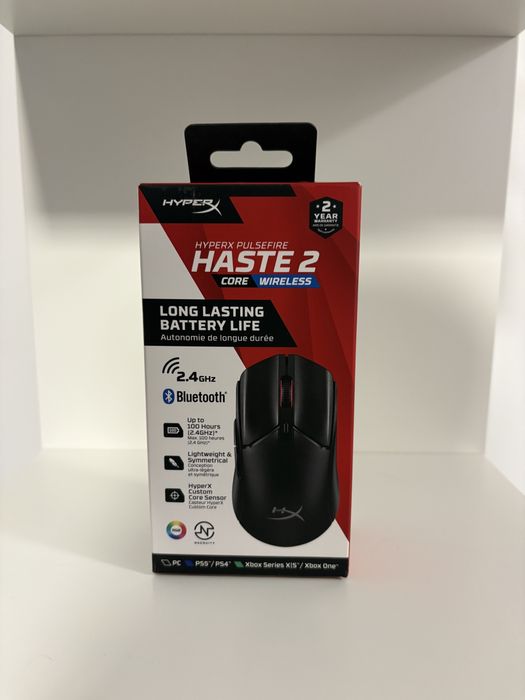 hyperx pulsefire haste 2 core wireless