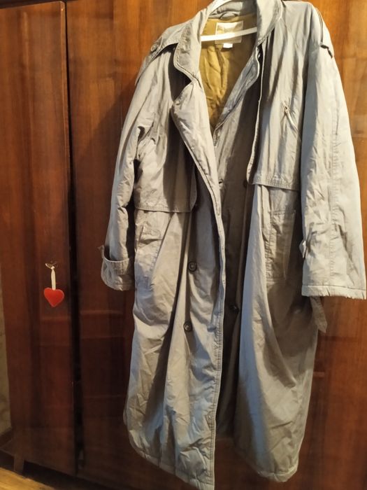 Плащ - пуховик  мужской