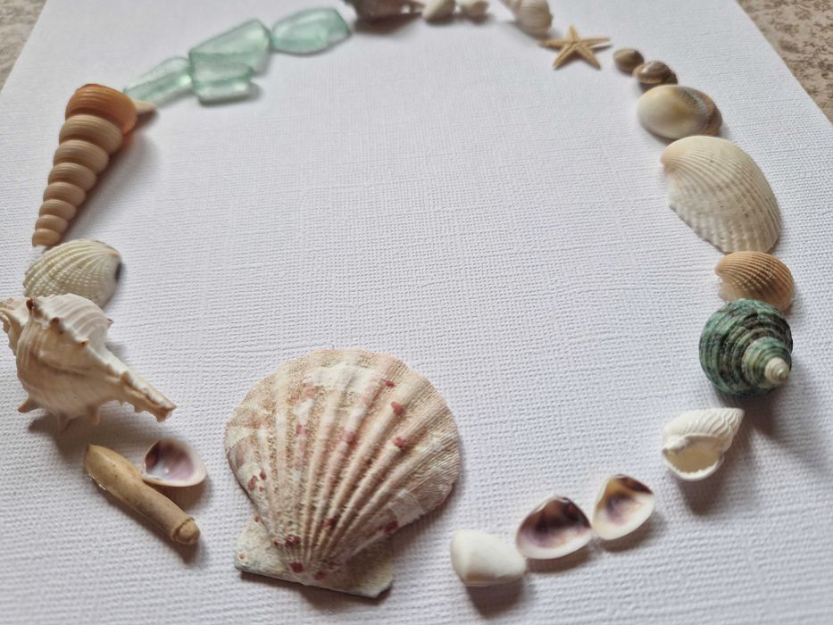 Tablouri unicat cochilii scoici pentru baie, hol, camera copil etc