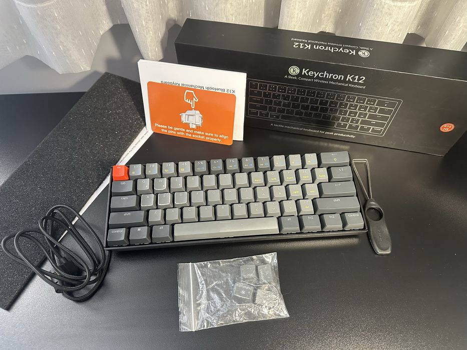 Топ клавиатура!Keychron K12 Bluetooth/Cable