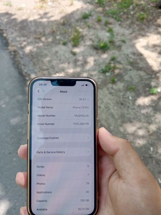 Iphone 13 pro grey