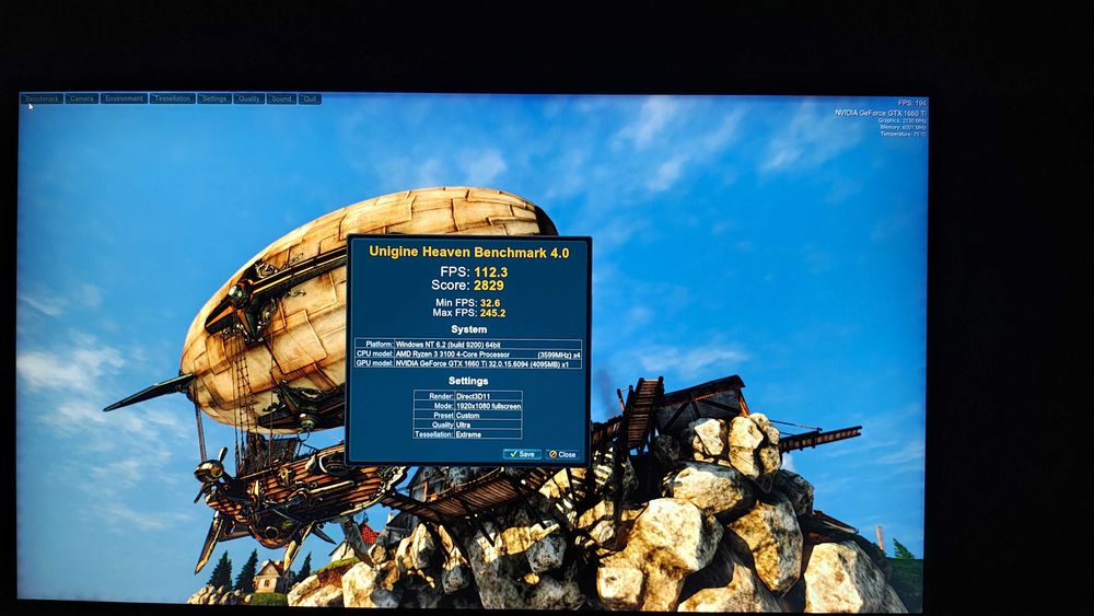 Rezervat - placa video Gigabyte GTX 1660 Ti 6GB GDDR6