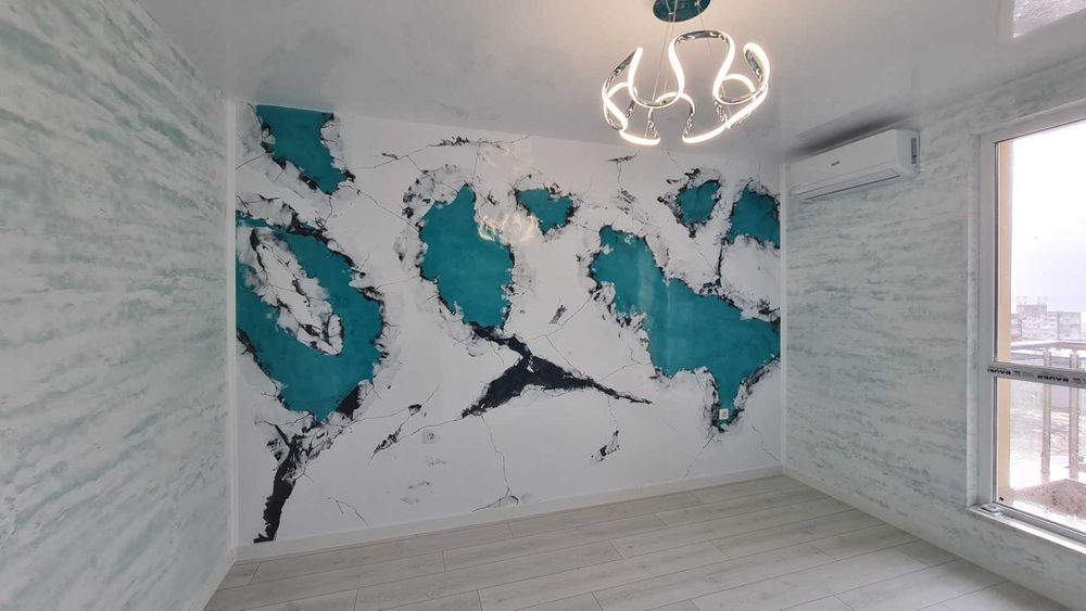 Луксозни мазилки с мраморен ефект / Венецианска / Огледална / 3Д Арт