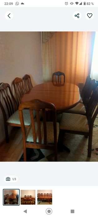 Продам стол, стулья