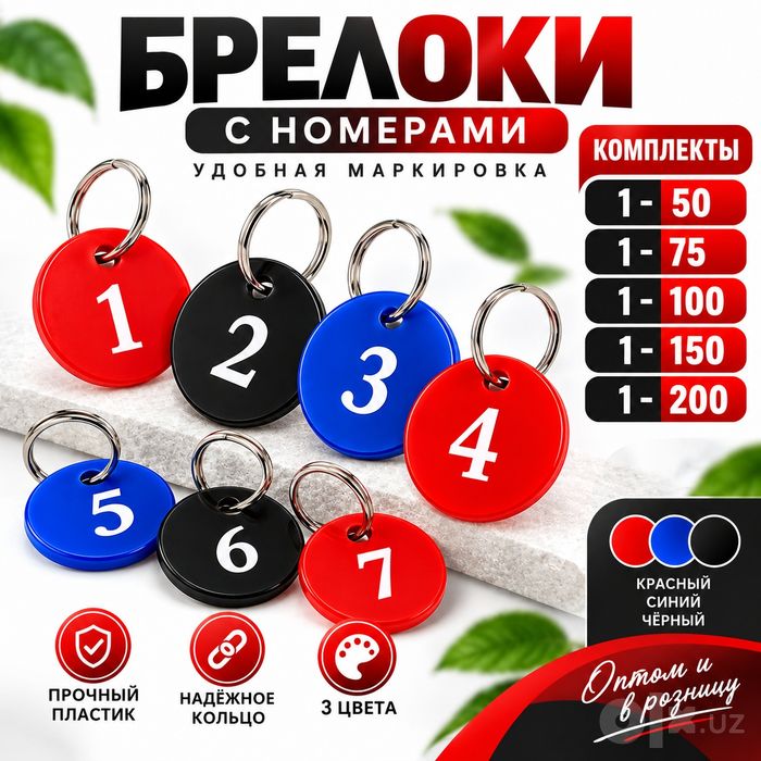 Брилок-Бирки  для ключей