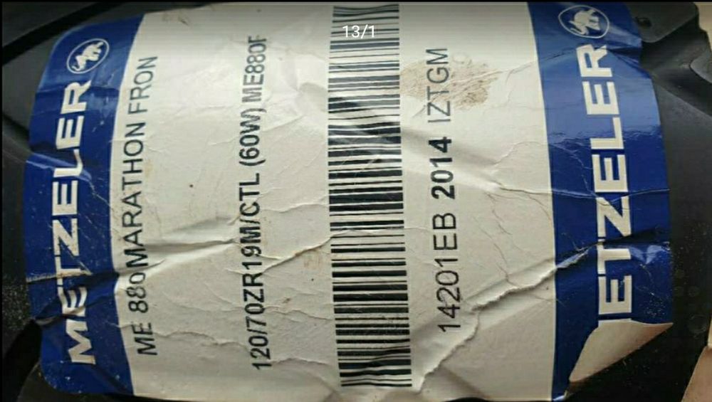 19" Metzeler ME 880 Marathon & Pirelli Scorpion Trail