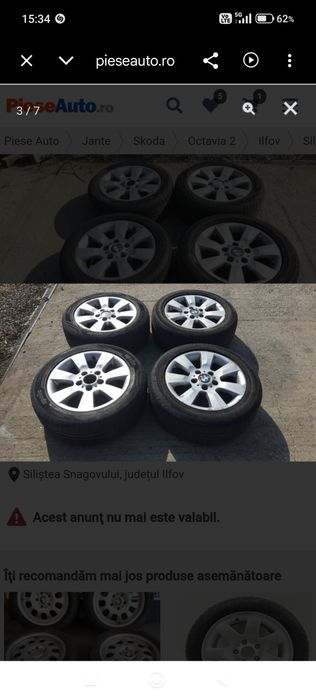 Jante BMW 5x120 seria 3  pe 16