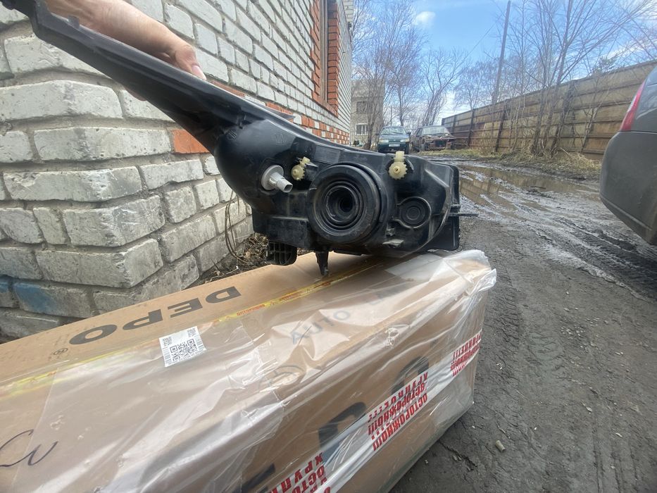 Фары на шеврале круз