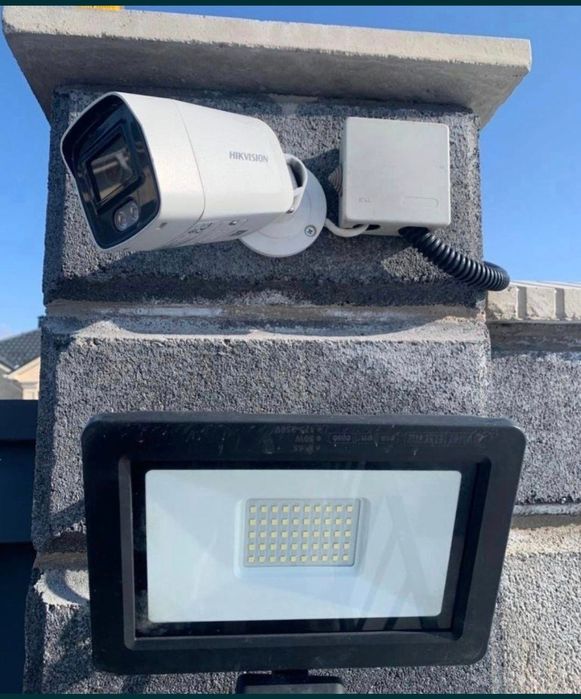 Установка камер видеонаблюдение