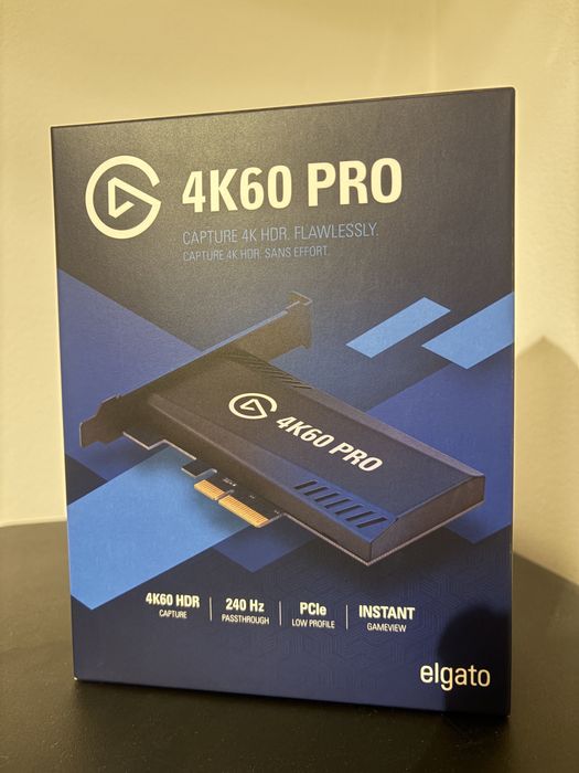 Placa de captura Elgato 4k60 Pro
