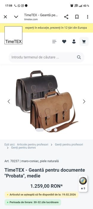 Geanta, piele, servieta