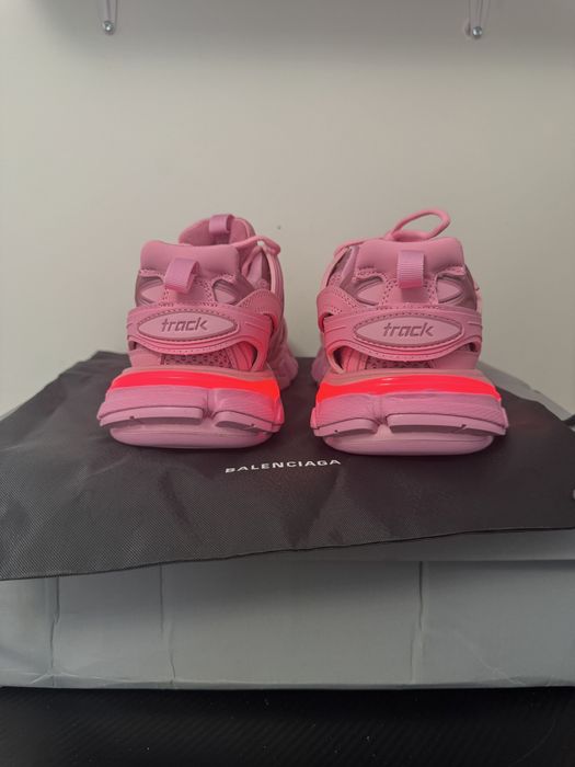 balenciaga track led pink