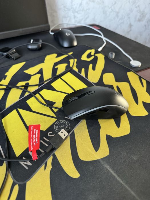 Hyperx pulsefire surge в подарок коврик