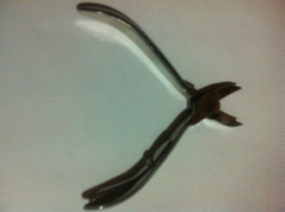 clește inox pt manichiura și piedichiura