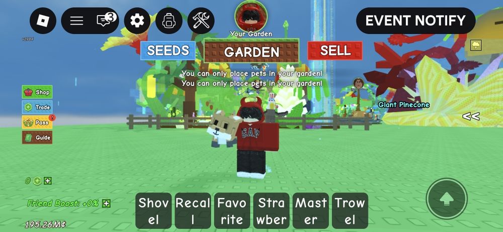 Продаю лису в grow a garden