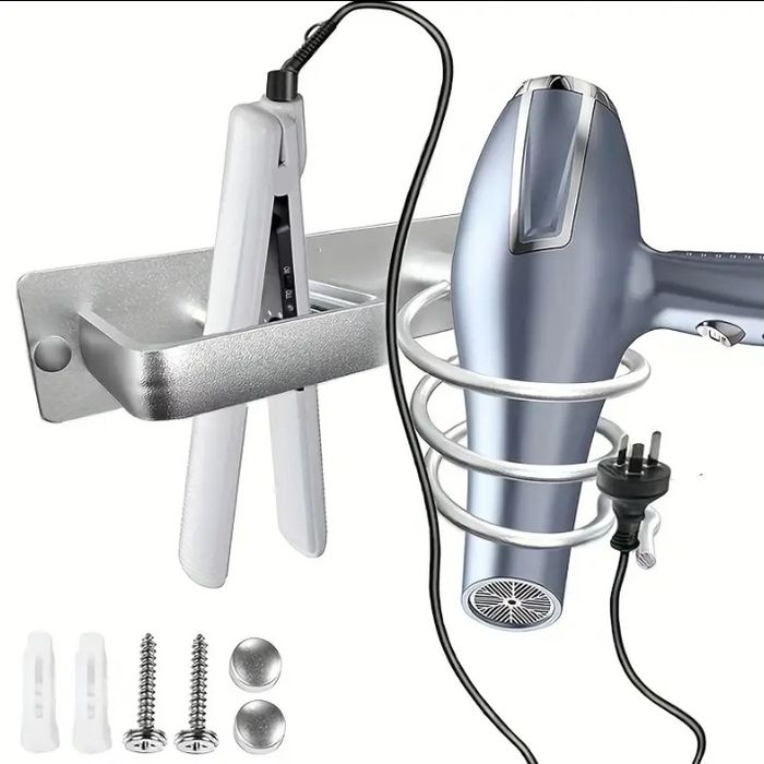 Стенен държач за сешоар и преса