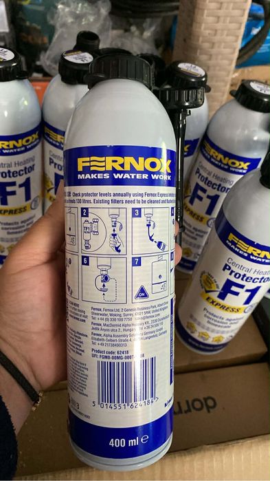 Solutie curatare  centrale termice si pe gaz 400 ml