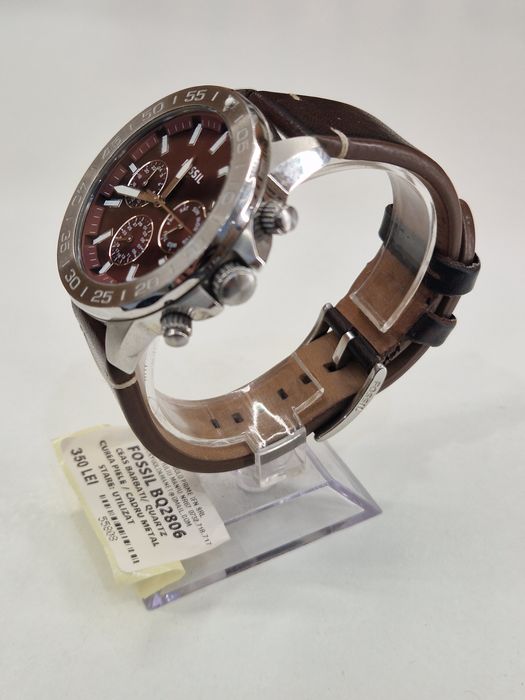 Ceas Fossil Quartz Curea Piele Garantie!#55808