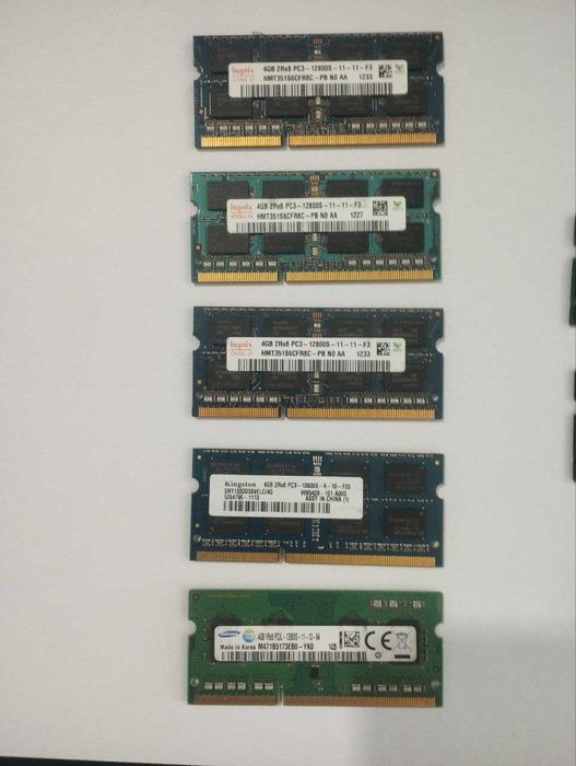 Оперативная память RAM  DDR3 SODIMM 3200MHz 4г для ноутбуков