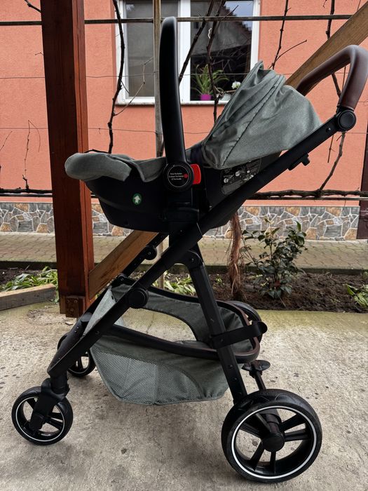 Cărucior Baby Cab 3in1 + bază Isofix - Stare excelentă (Livrare AR/TM)